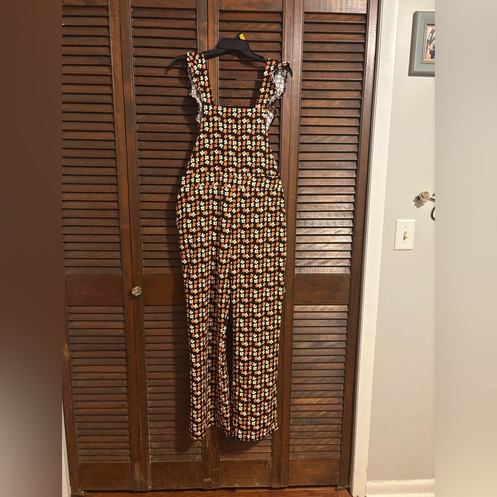 Pink Lily Overall